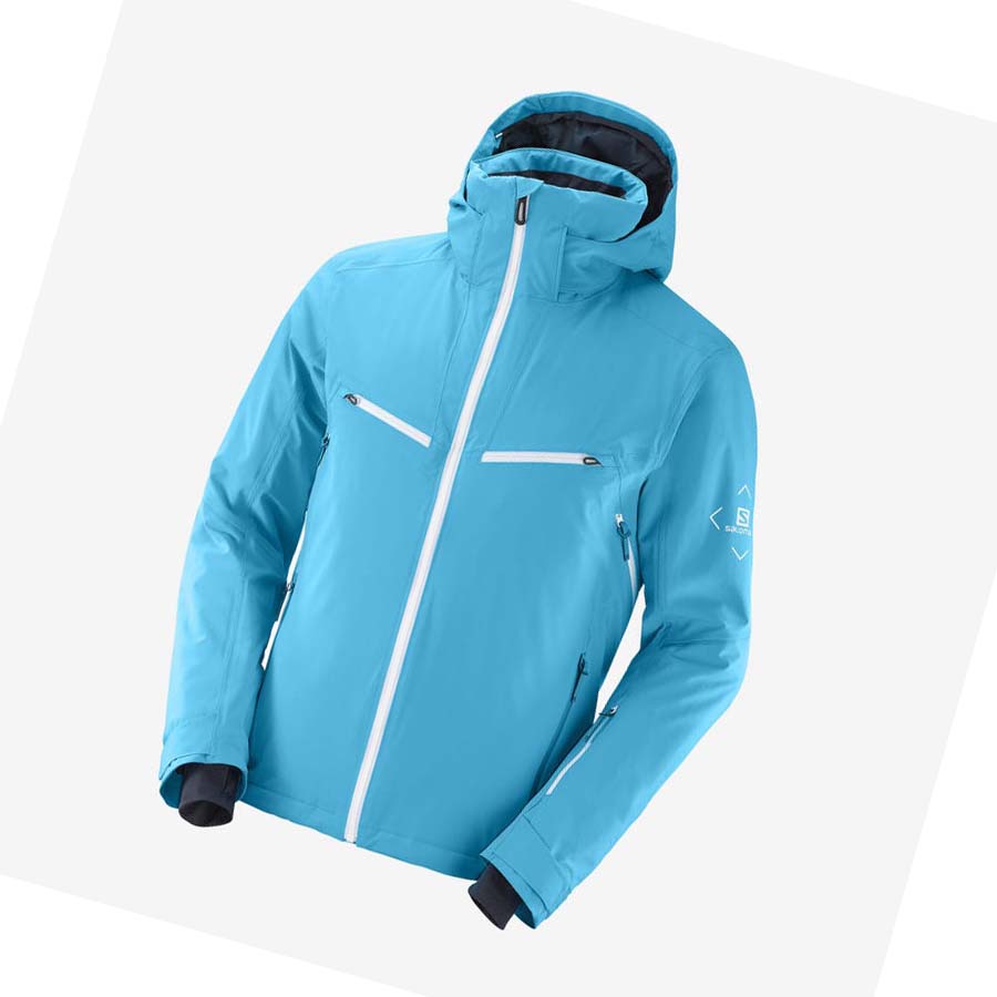 Chaquetas De Esquí Salomon BRILLIANT Hombre Azules | MX 3325CTV